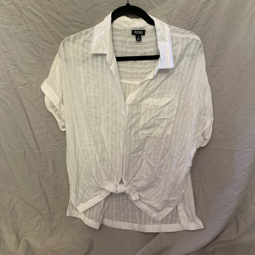 White button up